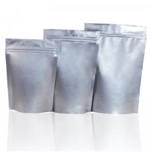 Sachets pour sachets d'emballage alimentaire en papier d'aluminium laminé rescellable