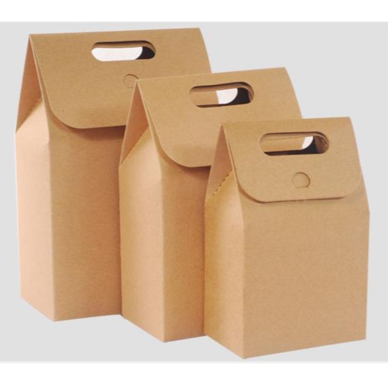 emballages de boîtes et sacs en papier kraft