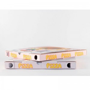 boîte d'emballage de pizza en carton ondulé